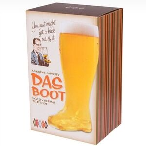 Das Boot Wemco Novelty German Beer Boot 44 Oz. New